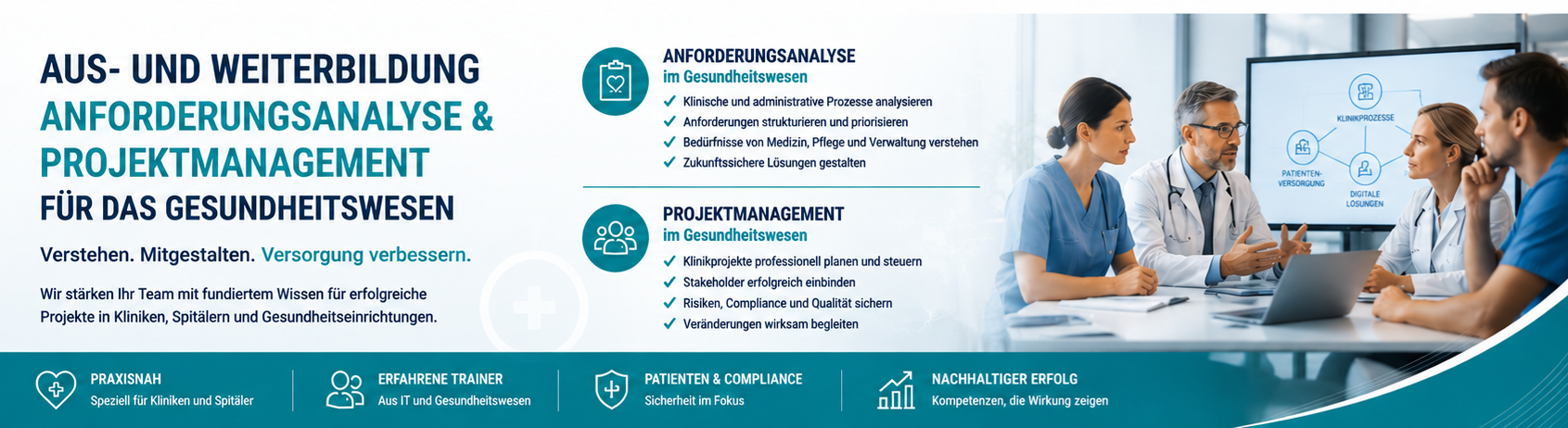 Schulungen für das Gesundheitswesen